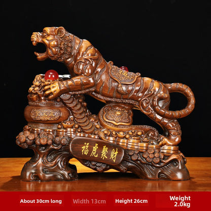 Lucky Tiger Resin Ornament