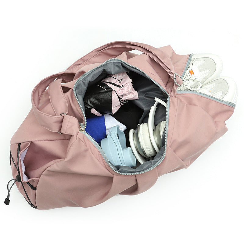 Luggage Bag, Short-Distance Travel Fitness Bag, Large-Capacity Sports Style Backpack, Men's and Women's Shoulder Bag