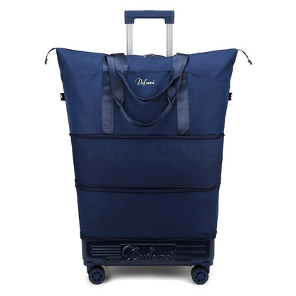 luggage bag with swivel wheels for travel