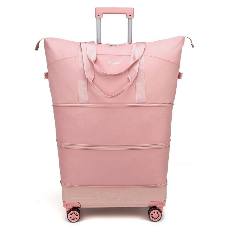 luggage bag with swivel wheels for travel