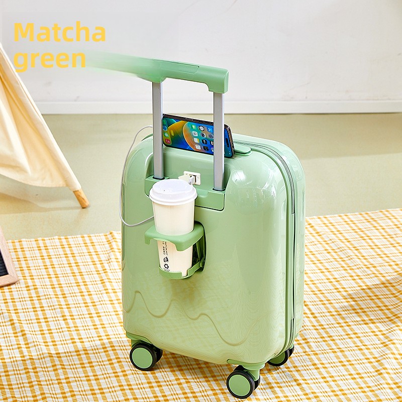 Luggage, carry-on suitcase, small and lightweight for women