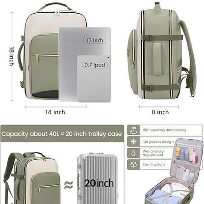 luggage convenient carry-on essentials travel backpack