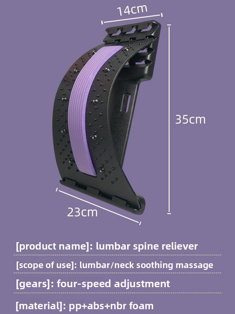 Lumbar Relaxation Device, Lumbar Support Belt for Herniated Disc Therapy