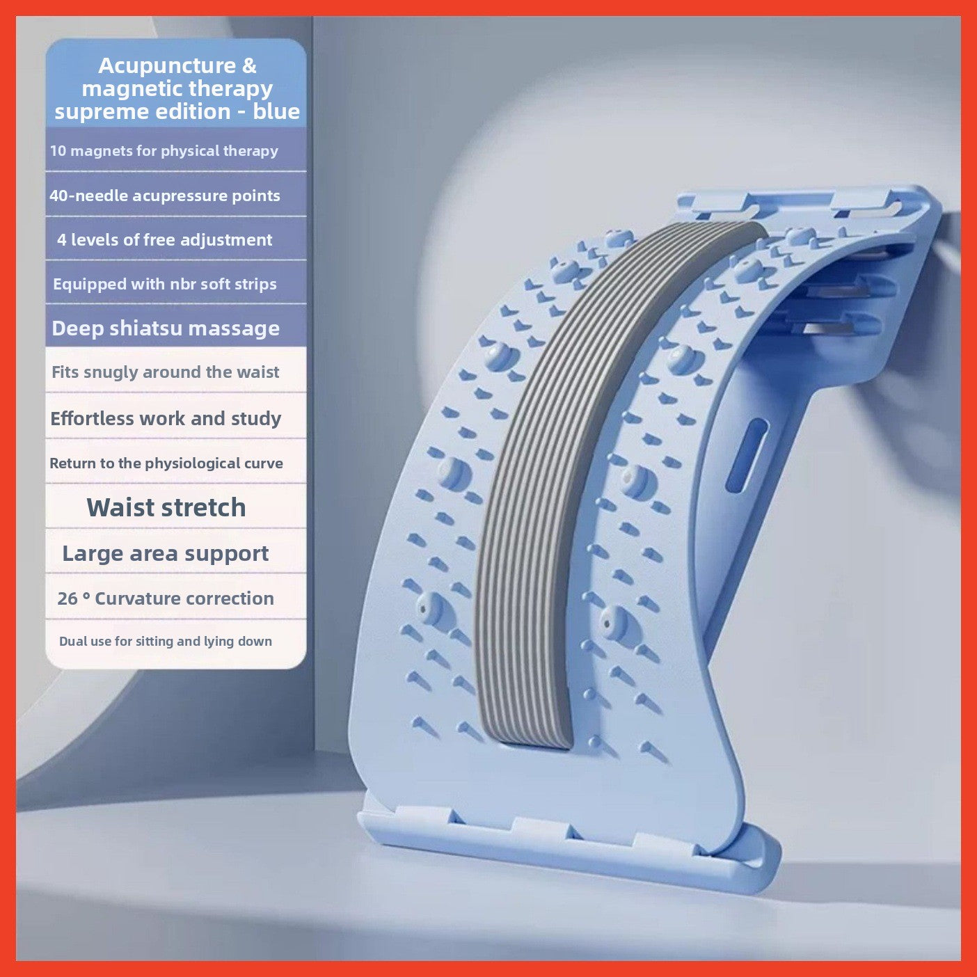 Lumbar Spine Relief Massager Stretching Board