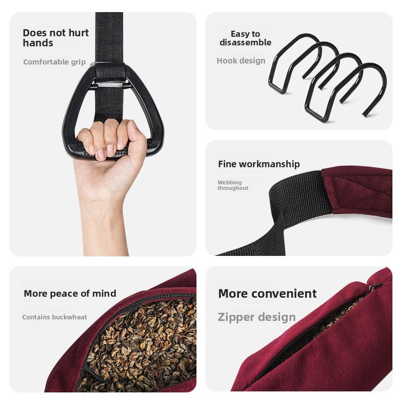 Lumbar traction belt