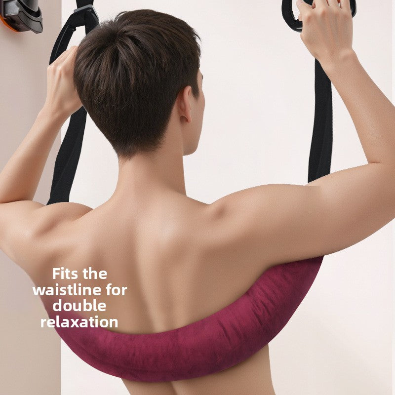 Lumbar traction belt