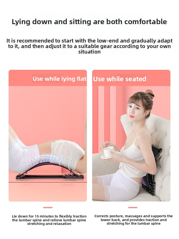 Lumbar traction device