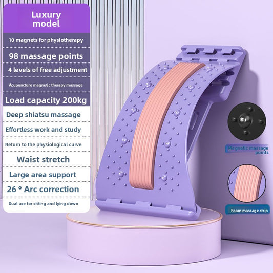 Lumbar vertebra soothing device