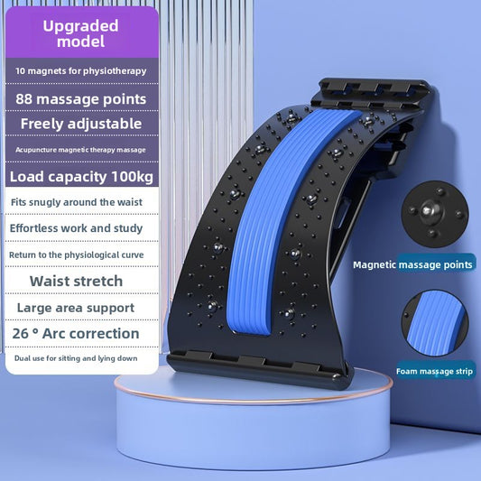 Lumbar vertebra soothing device