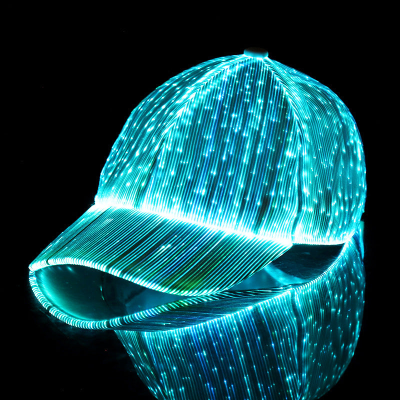 Luminous baseball cap