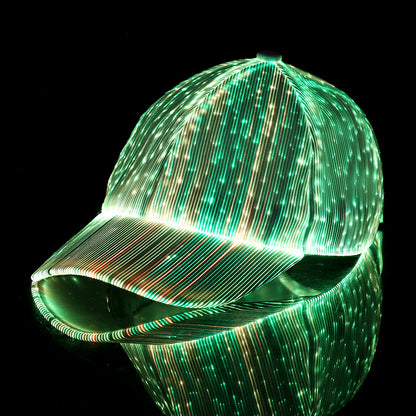 Luminous baseball cap