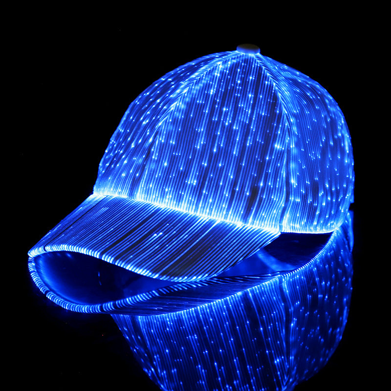 Luminous baseball cap