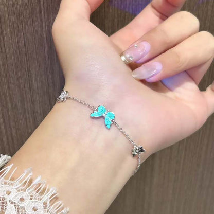 Luminous Butterfly Necklace
