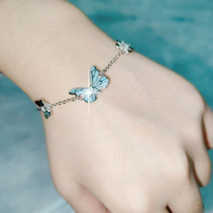 Luminous Butterfly Necklace