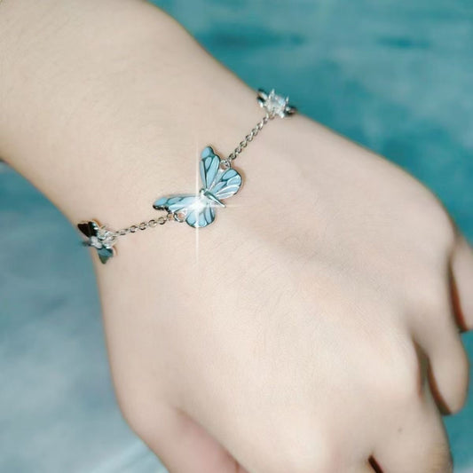 Luminous Butterfly Necklace