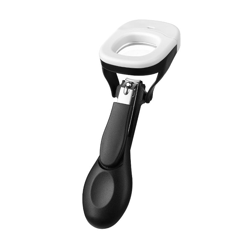 Luminous Children's Nail Clippers with Magnifying Glass
