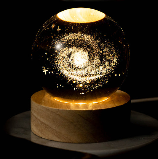 Luminous Crystal Ball Night Light