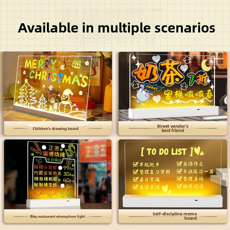 luminous drawing board