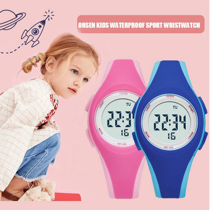 Luminous electronic watch
