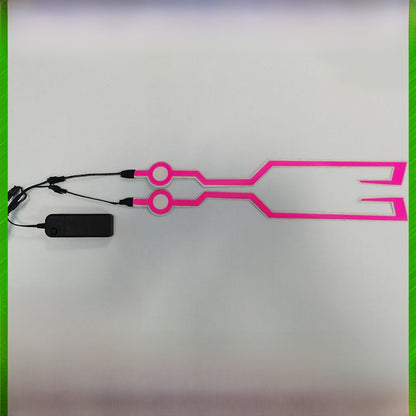 Luminous Helmet Light Strip
