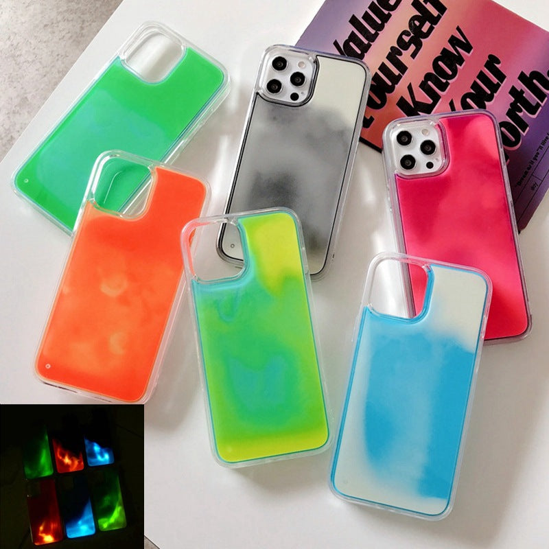 Luminous Liquid Quicksand Phone Case