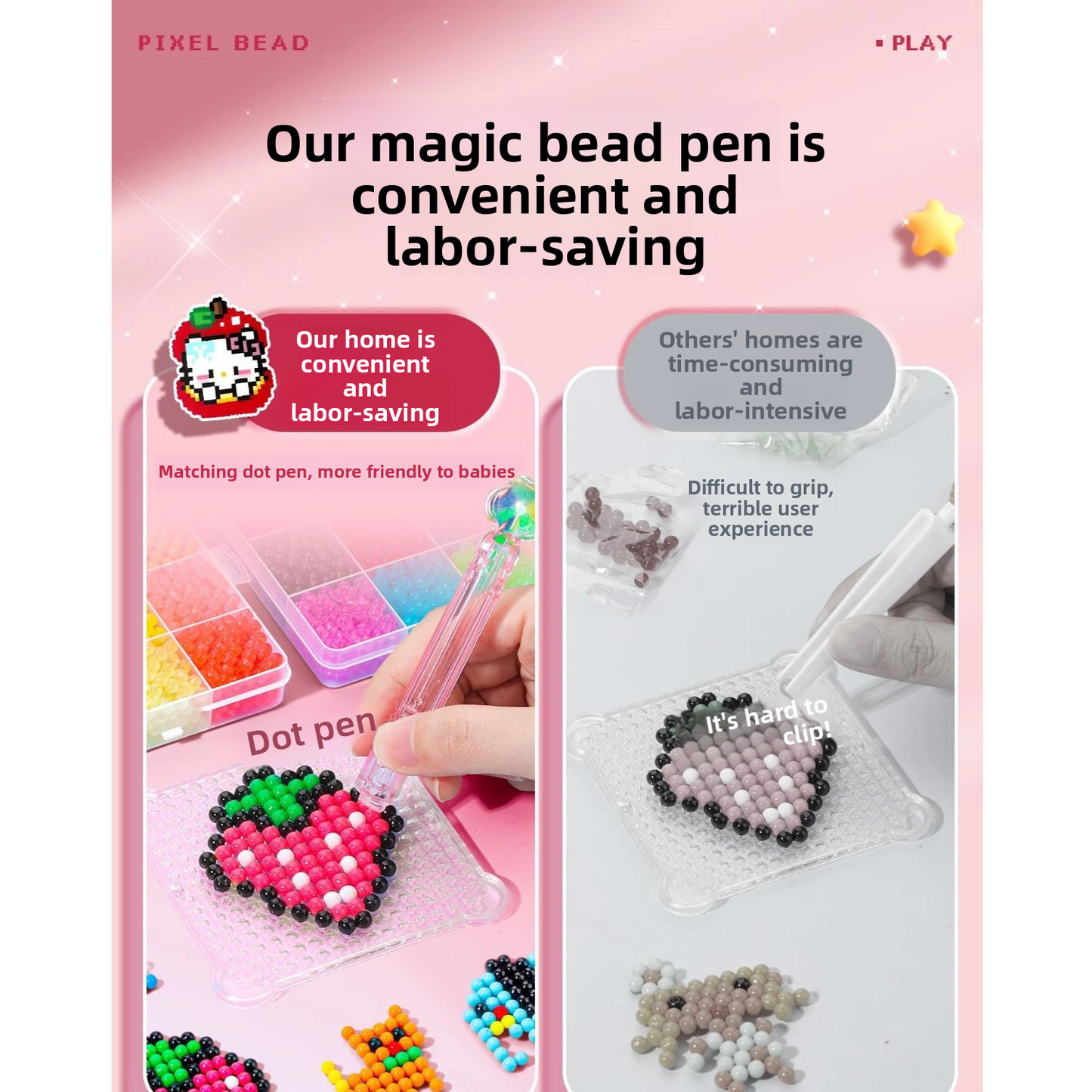 Luminous Magic Beads DIY Educational Craft