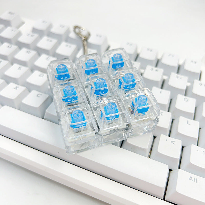 Luminous Mechanical Key Stress Relief Toy