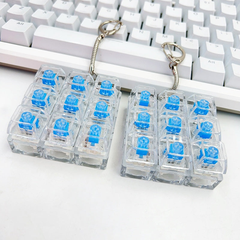 Luminous Mechanical Key Stress Relief Toy