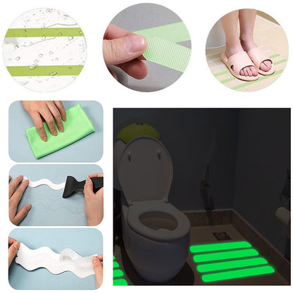 Luminous Non-Slip Adhesive Mat for Bathroom and Pool