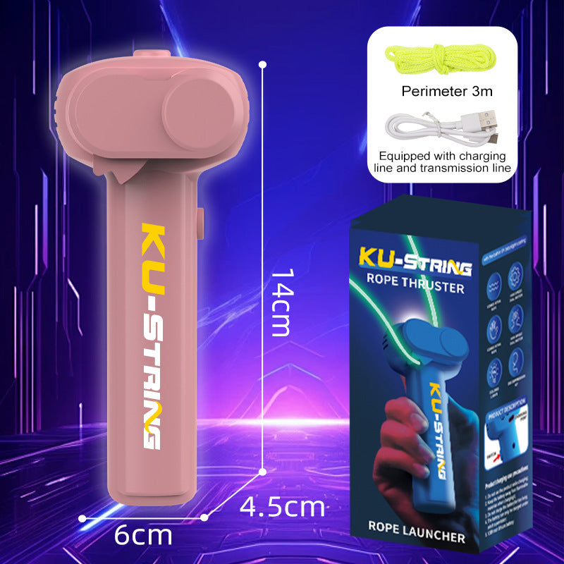 Luminous Rope Launcher Toy for Kids