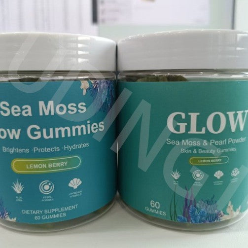 Luminous seaweed gummy candies