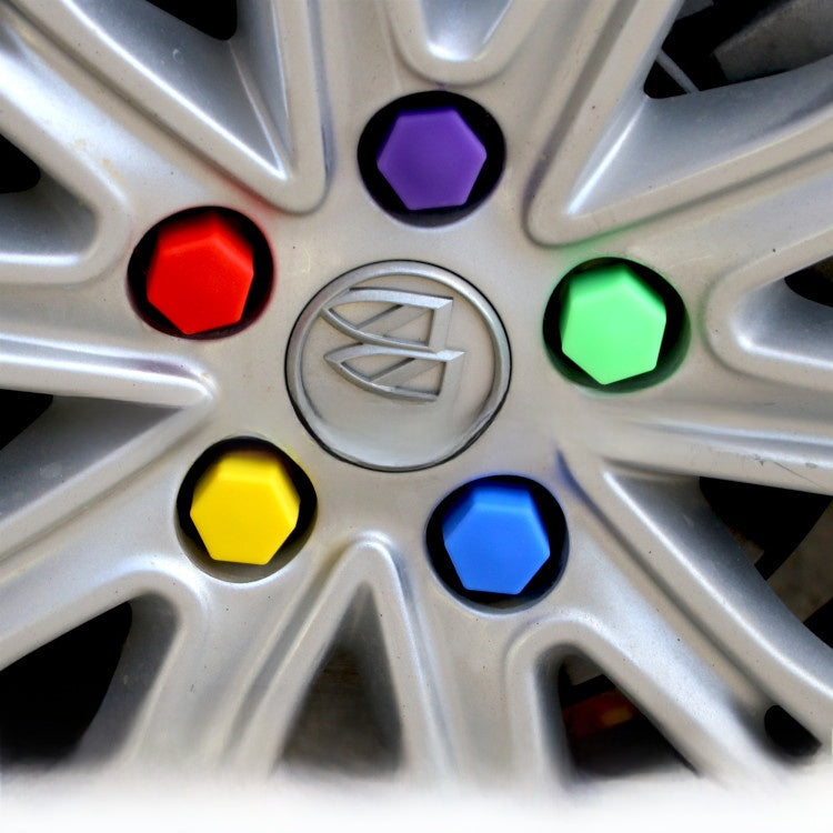 Luminous Silicone Tire Screw Caps