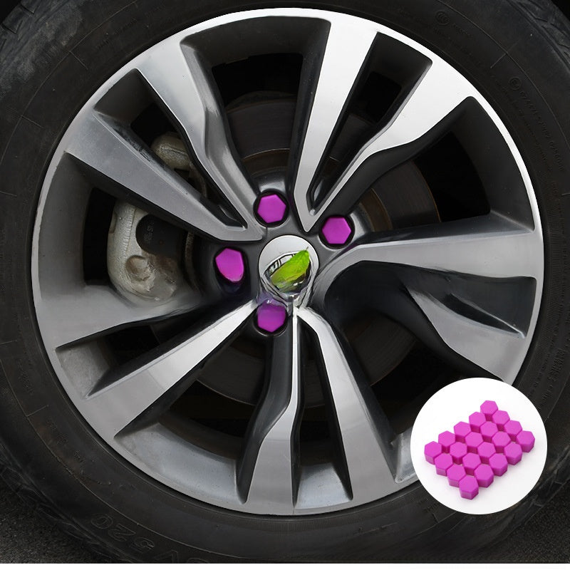 Luminous Silicone Tire Screw Caps