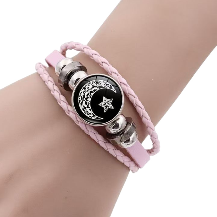 Luminous Sun and Moon Bracelet
