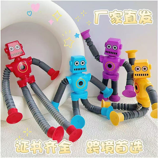 Luminous Telescopic Suction Toy