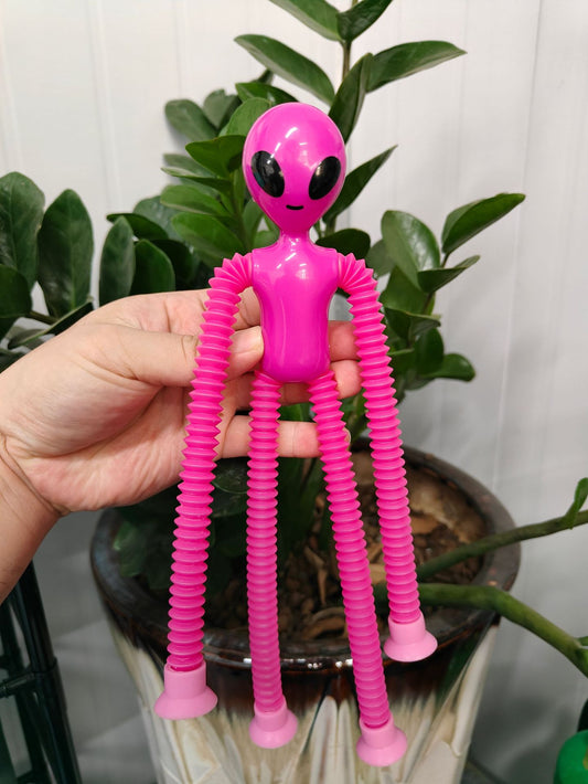 Luminous Telescopic Suction Toy