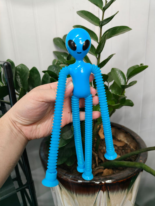 Luminous Telescopic Suction Toy