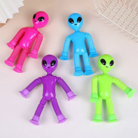 Luminous Telescopic Suction Toy