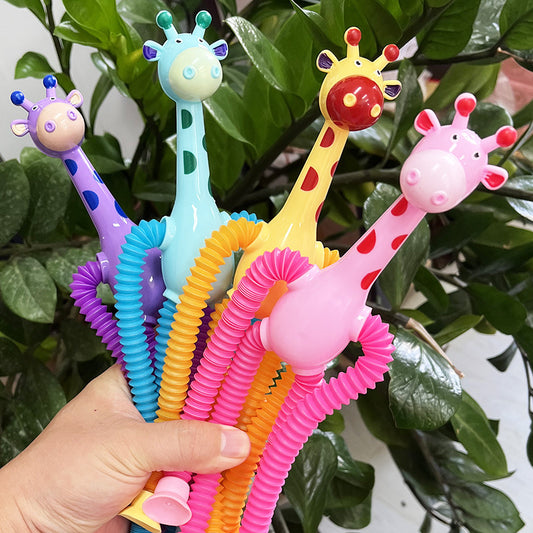 Luminous Telescopic Suction Toy