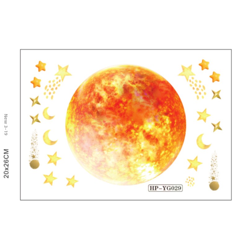 Luminous wall stickers