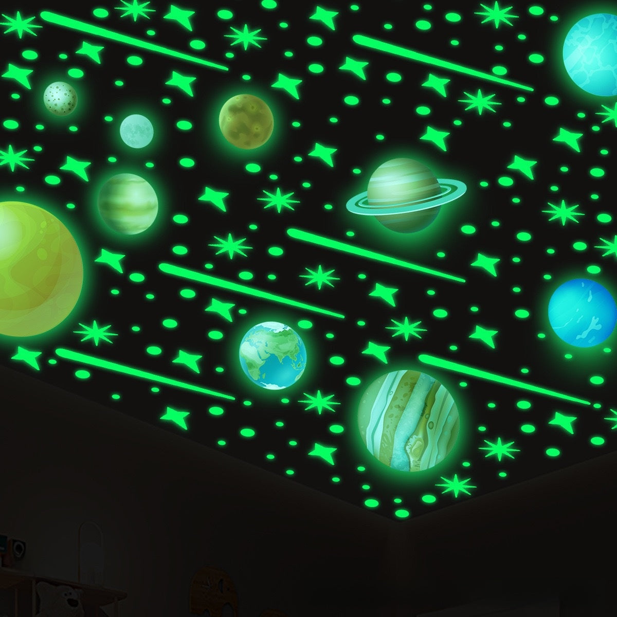Luminous wall stickers
