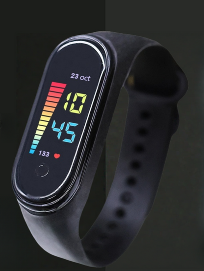 Luminous waterproof wristband