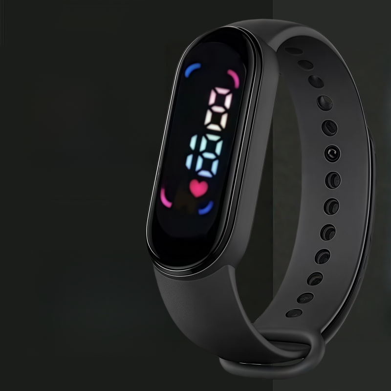 Luminous waterproof wristband