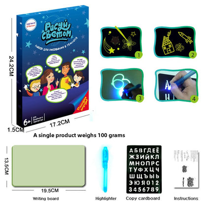 Luminous writing board