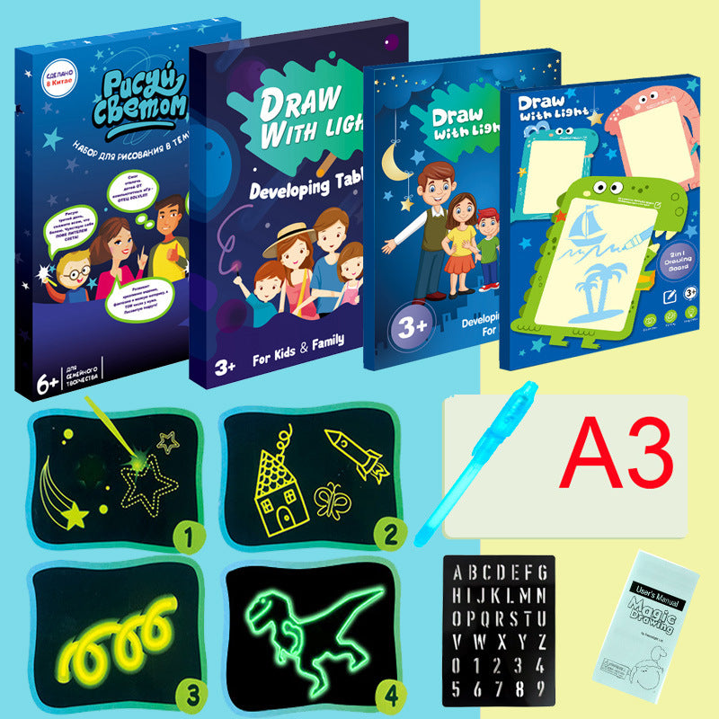 Luminous writing board