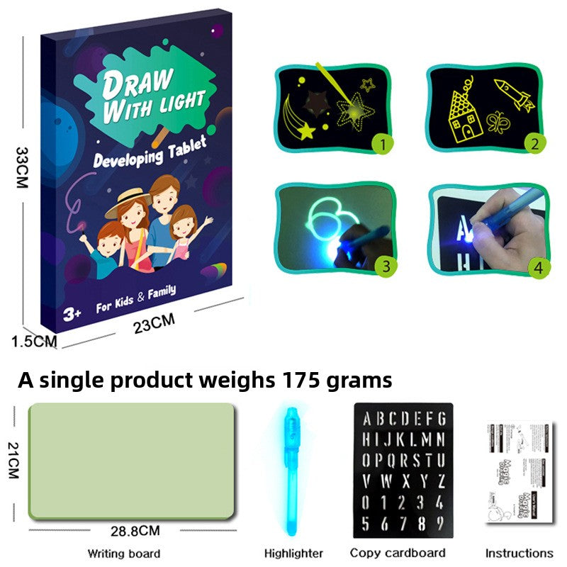 Luminous writing board
