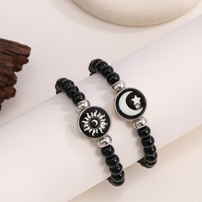 Lunar and Solar Gem Bracelet