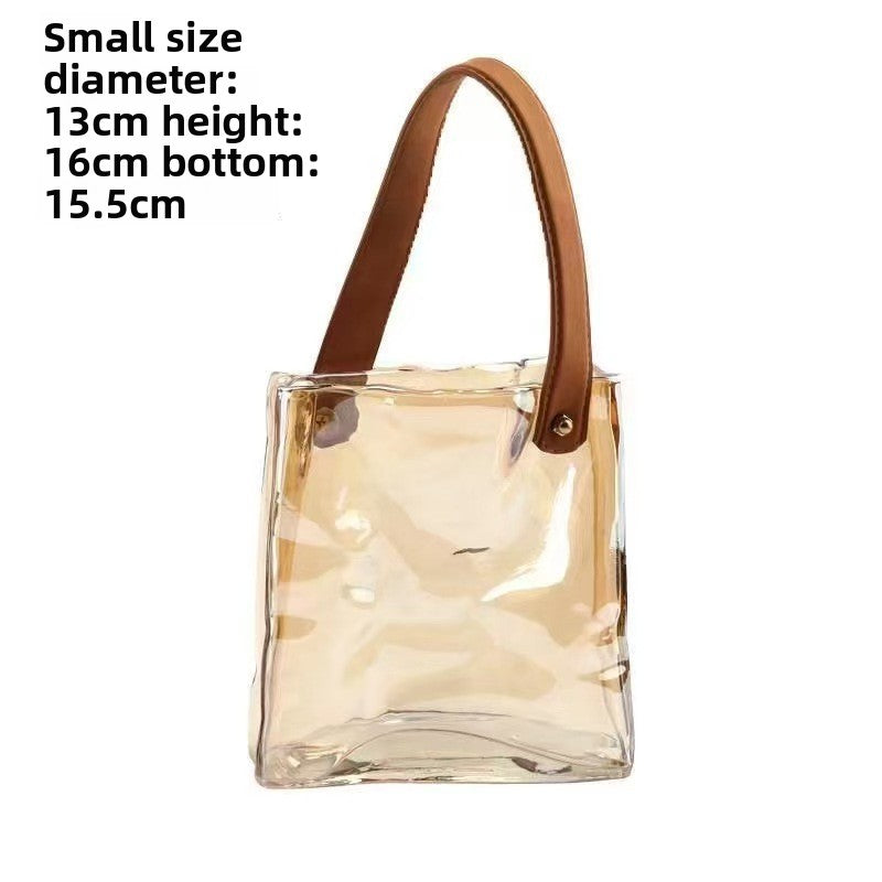 Luxury-basic color handbag