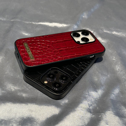 Luxury Crocodile Pattern iPhone Case