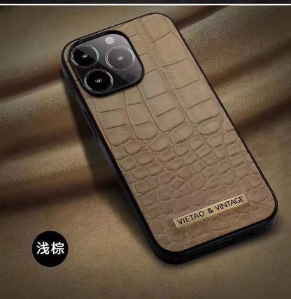 Luxury Crocodile Pattern iPhone Case